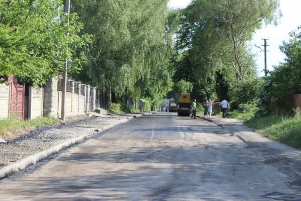 Ремонт на вулиці Грабовського