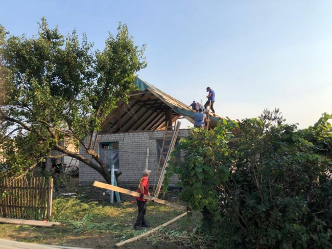 Волиняни відбудовують село на Херсонщині: показали результати за місяць роботи. ФОТО