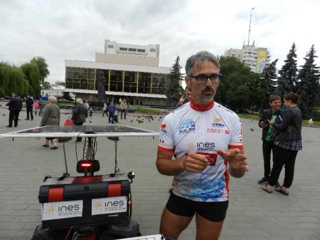 У Луцьку побував відомий інженер-винахідник. ФОТО