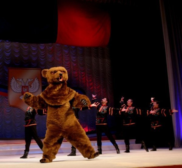 Пройшла «інавгурація» лідера бойовиків Захарченка. ФОТО