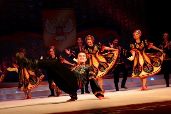 Пройшла «інавгурація» лідера бойовиків Захарченка. ФОТО