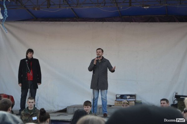 «Кадрове» віче в Луцьку. ФОТО. ВІДЕО