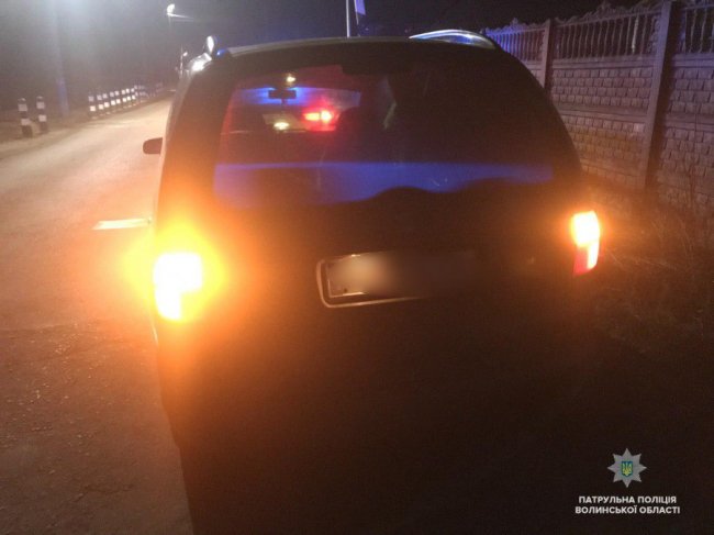 У Луцьку п’яний водій втікав від поліції. ФОТО