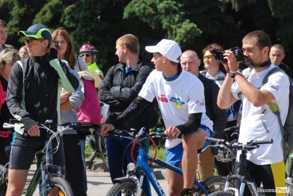 «Велоатлетичний» пробіг Луцьком. ФОТО