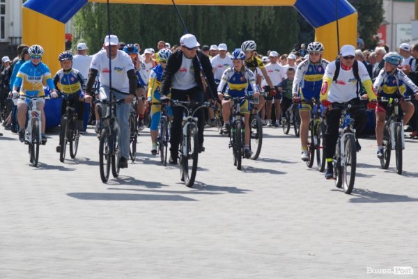 «Велоатлетичний» пробіг Луцьком. ФОТО