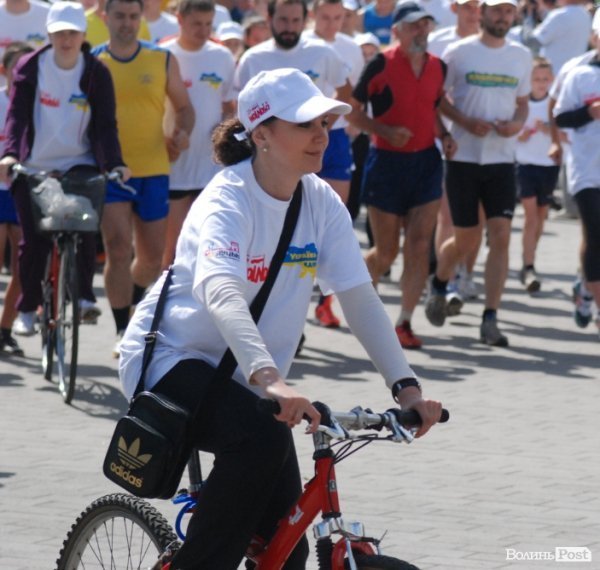 «Велоатлетичний» пробіг Луцьком. ФОТО
