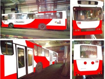 У близько 190 тисяч гривень обійдеться фарбування та брендування луцьких тролейбусів