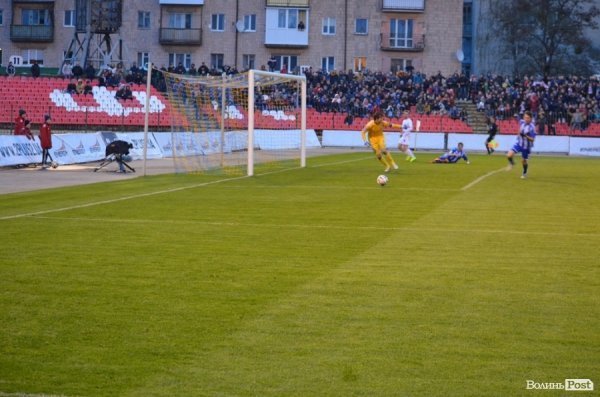 Луцька «Волинь» програла київському «Динамо» вдома. ФОТО