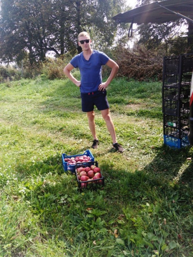 Волинський аграрій зробив бізнес на старому закинутому саду 