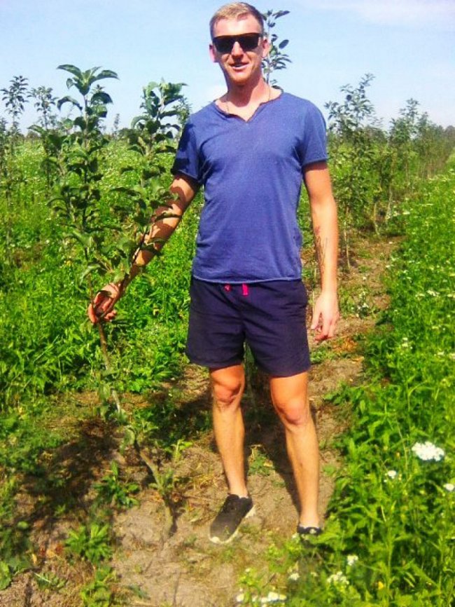 Волинський аграрій зробив бізнес на старому закинутому саду 