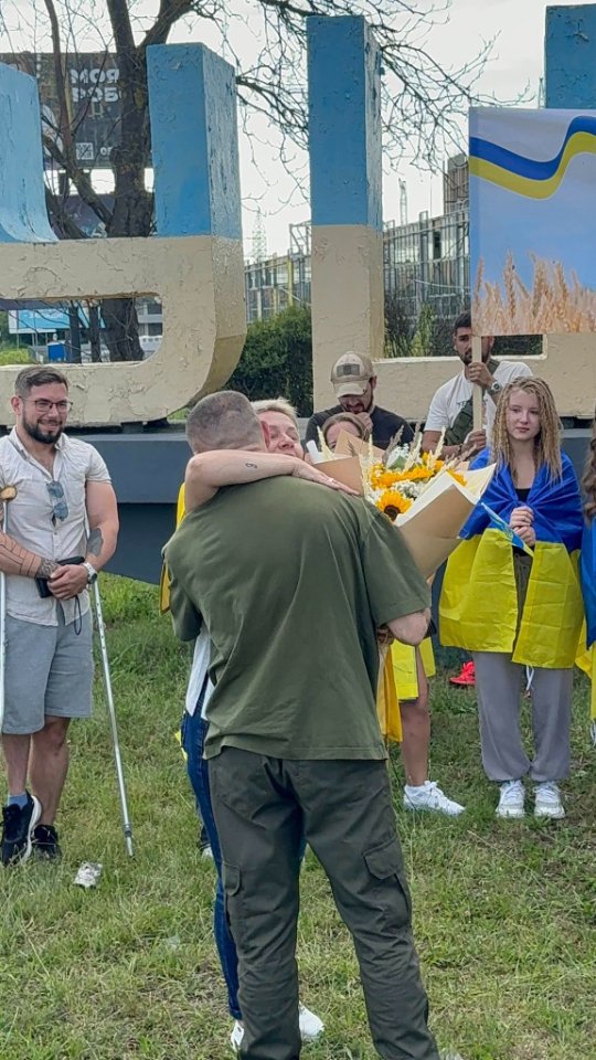 Провів у неволі майже рік: у Луцьку зустріли звільненого з полону Бориса Василенка