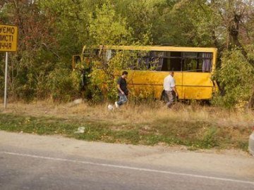 Автобус з пасажирами з’їхав у кювет: є потерпілі