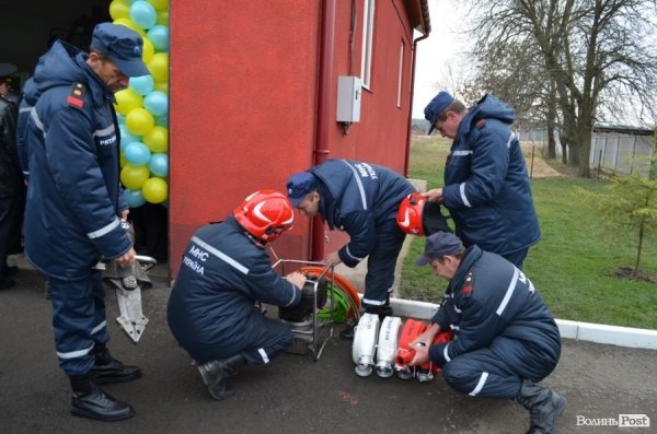 Біля Ягодинської митниці відкрили пожежне депо. ФОТО 