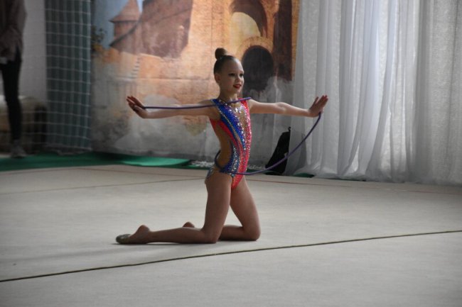 У Луцьку проходить благодійний турнір з художньої гімнастики