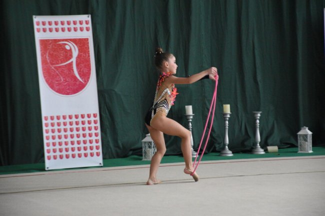 У Луцьку проходить благодійний турнір з художньої гімнастики