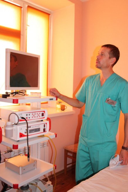 Волинська лікарня придбала сучасне обладнання для ендоскопічних досліджень