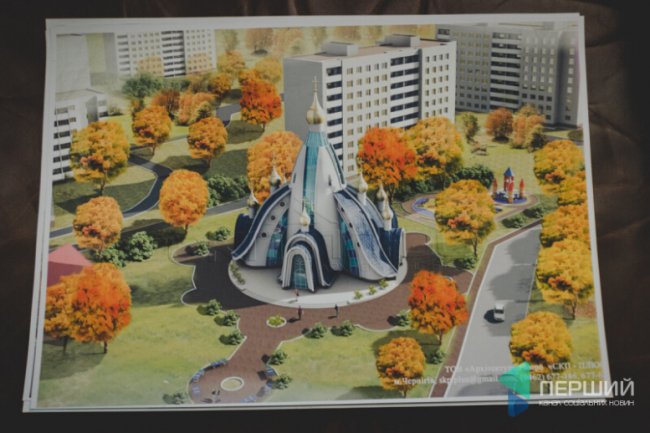 Митрополит Михаїл показав, якою буде дитяча церква у Луцьку. ФОТО