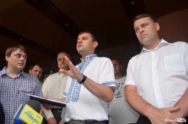 У Луцьку пікетували обласне управління міліції. ФОТО