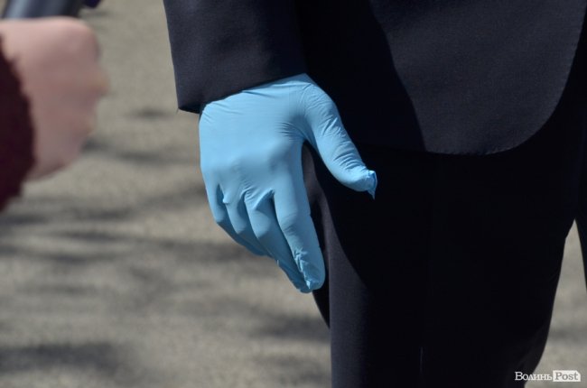 Парубій привіз допомогу медикам Волині, що в епіцентрі боротьби з коронавірусом. ФОТО