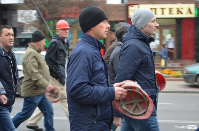 Волинські гірники та обласна адміністрація поїдуть до Києва вимагати оплату боргів