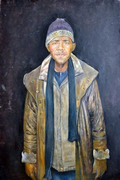 Путін-жебрак і Трамп-біженець: Художник арт-проектом розповів про життя сирійців