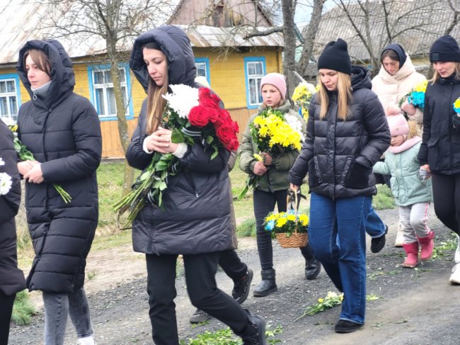 На Волині попрощалися із Героєм Михайлом Руднем