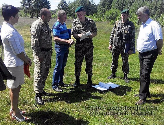 На Волині правоохоронці контролюватимуть порядок під час демаркації кордону. ФОТО