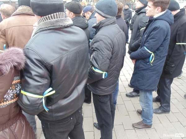 Віче «Україна Єдина!» у Луцьку. ФОТО