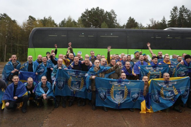 З російського полону звільнили 185 воїнів та 20 цивільних