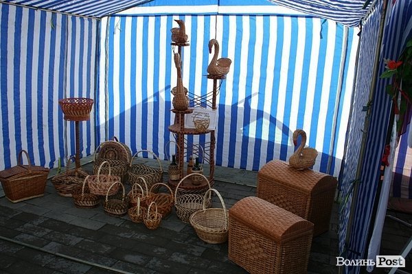 У центрі Луцька – ярмарок. ФОТО