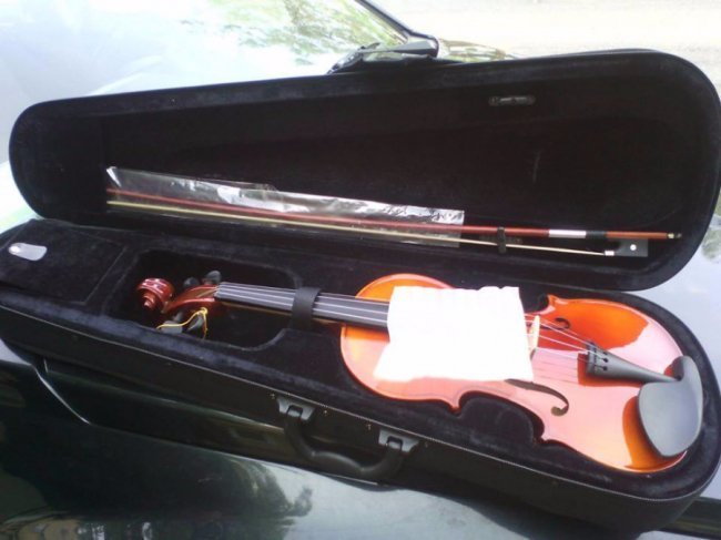 Здійснили мрію дівчинки з Волині: подарували  скрипку