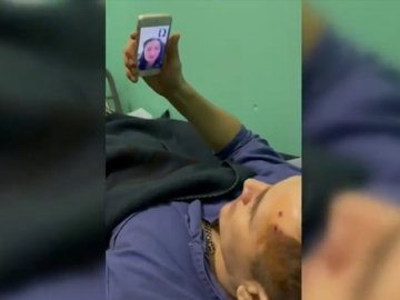 «Я буду молитися за вас, люди», – дружина пораненого полоненого. ВІДЕО