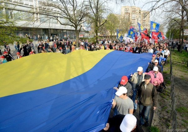 «Вставай, Україно!» в Черкасах. ФОТО