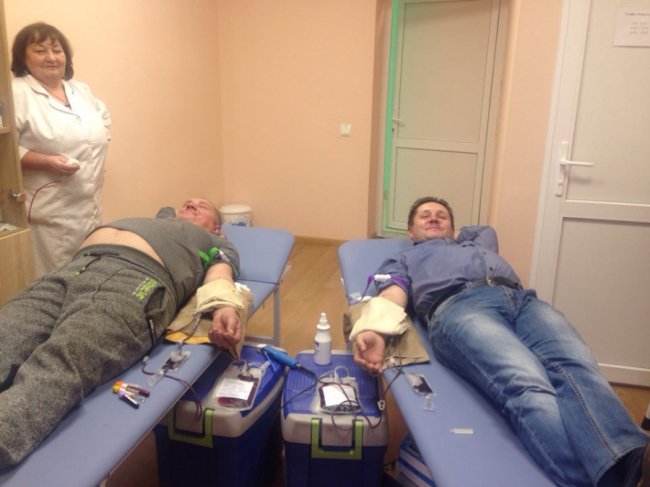 Жителі волинської громади масово здали кров на потреби хворих 