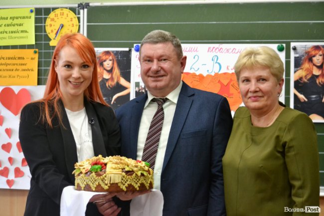 Яким був візит Світлани Тарабарової до другокласників луцької гімназії: історії спонтанних рішень. ФОТО