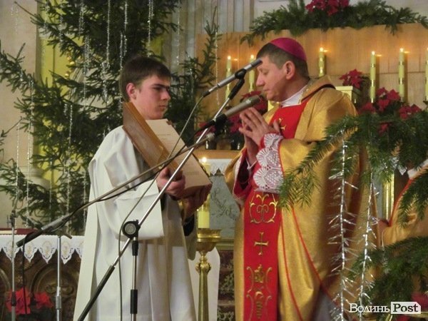 Як римо-католики Луцька святкували Різдво. ФОТО