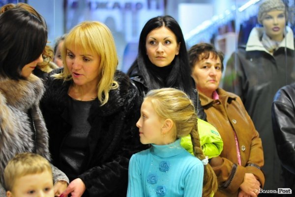 Модний показ у Луцьку. ФОТО*