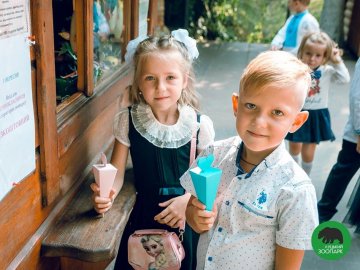 Як у Луцькому зоопарку розважалися школярі. ФОТО