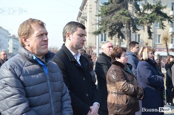 У Луцьку вшанували пам'ять Шевченка. ФОТО