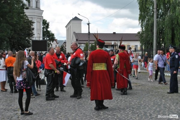 Президент Польщі приїхав у Луцьк помолитися. ФОТО
