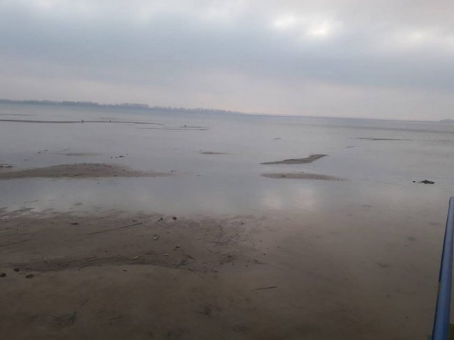 Волинський посадовець стривожений обмілінням Світязя. ФОТО