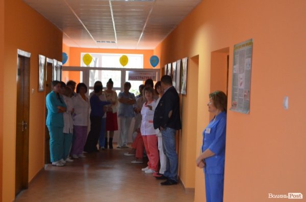 У луцькій лікарні відкрили нове відділення. ФОТО