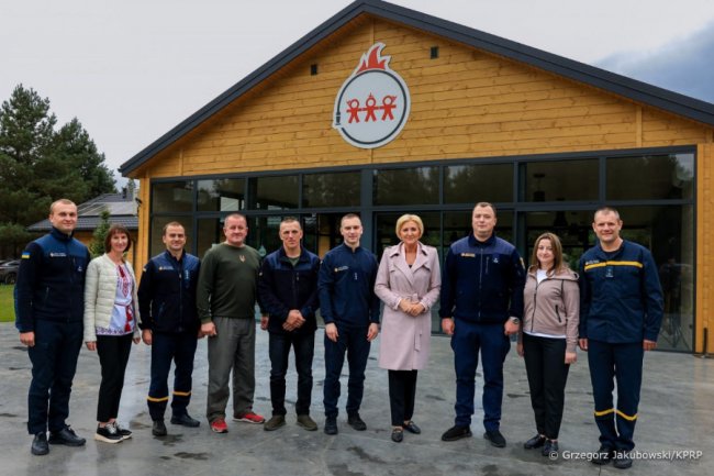 Пожежники з Волині взяли участь у навчаннях у Польщі. ФОТО