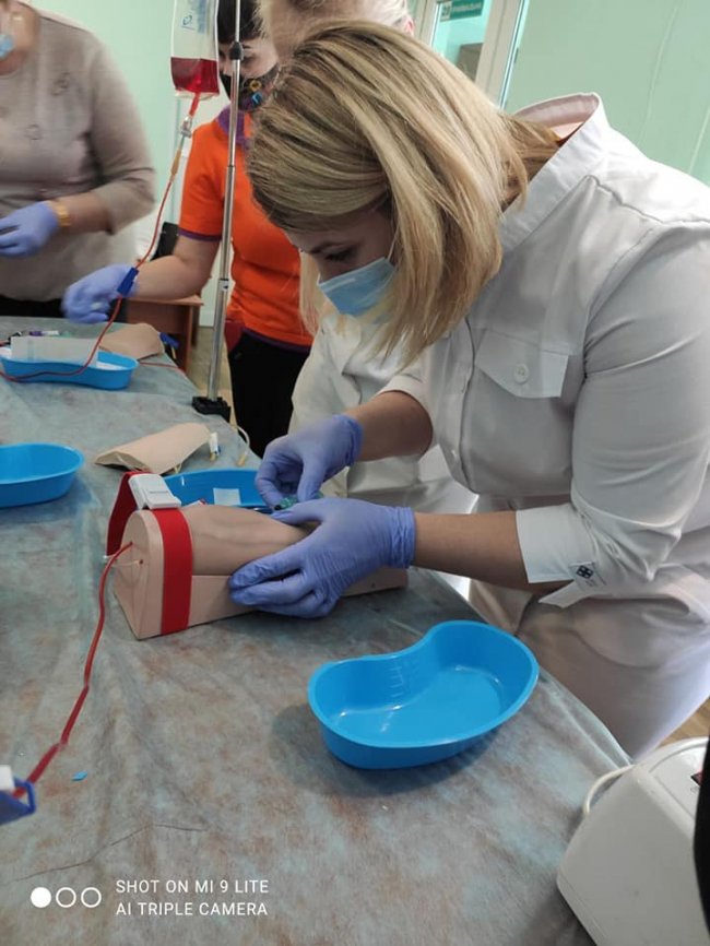 Вища Ліга медсестер провела тренінг для медпрацівників «первинки» на Волині. ФОТО