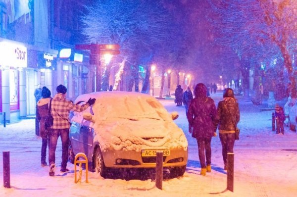 Зимовий Луцьк у фотографіях. ФОТО