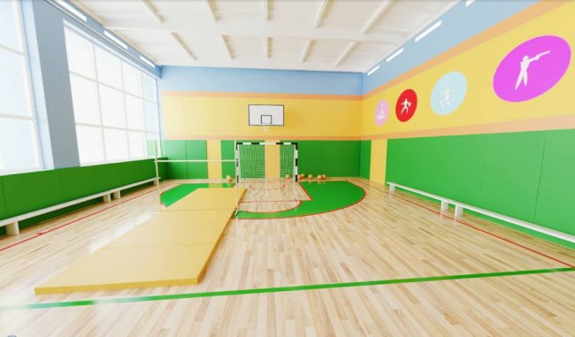 Показали, якою має бути школа у Маневичах після капремонту