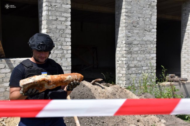 На Волині на будівельному майданчику виявили дві авіабомби