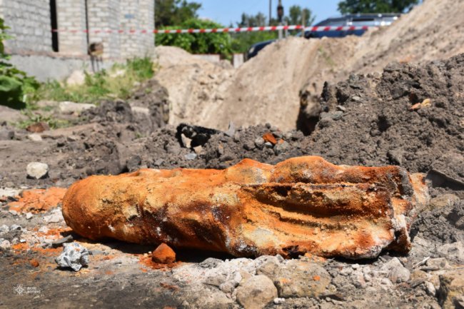 На Волині на будівельному майданчику виявили дві авіабомби