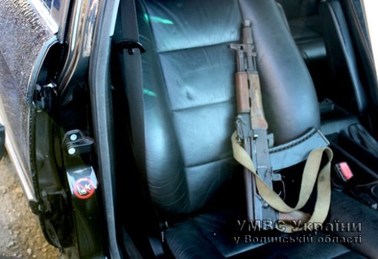 У ковельчанина виявили зброю. ФОТО