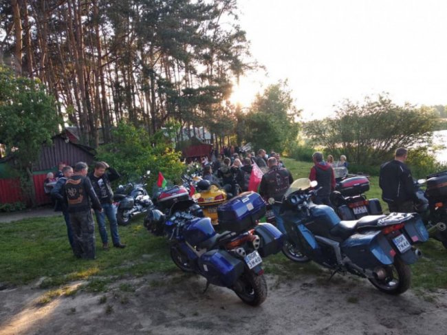 Байкери з Польщі та Білорусі відвідали Ковель. ФОТО